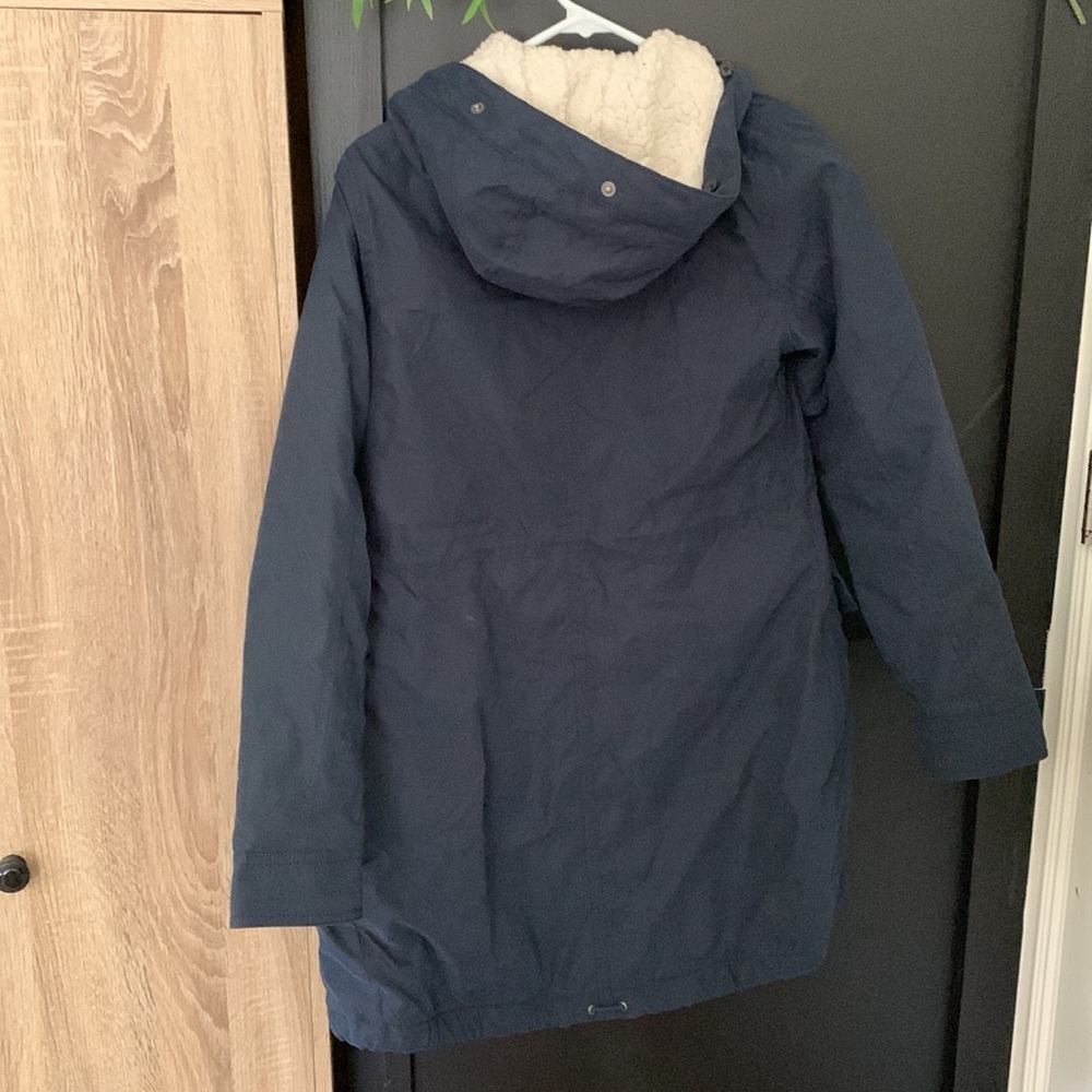 ABERCROMBIE AND FITCH Sherpa Lined long Winter Coat. XS - Picture 6 of 12